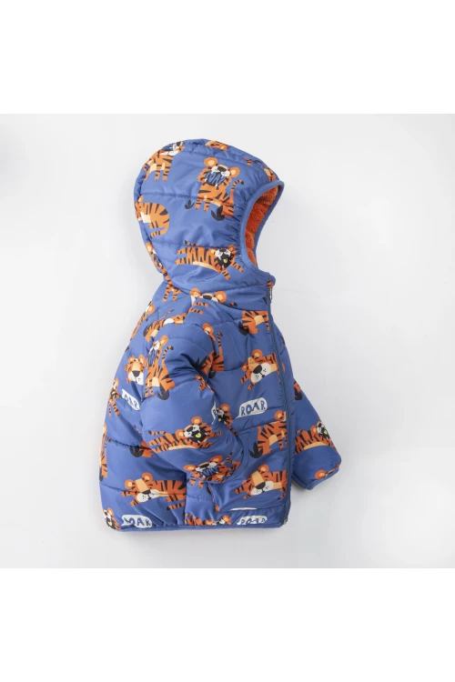 Kaplan Desenli Erkek Bebek Mont 51329