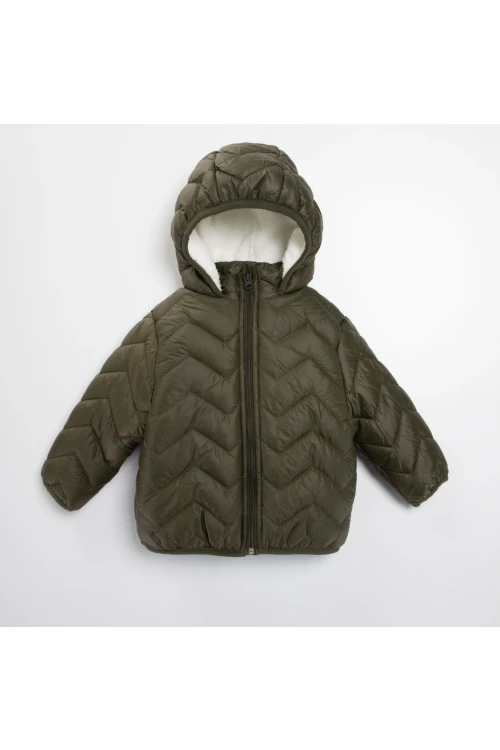 Kapşonlu Erkek Mont 51327