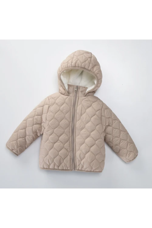 Kapşonlu Kız Mont 50141