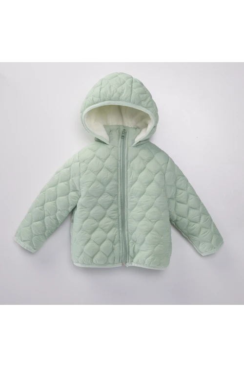 Kapşonlu Kız Mont 50141