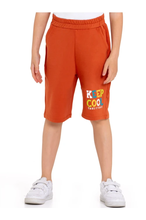 Keep Cool Baskılı Erkek Çocuk Şort 73652
