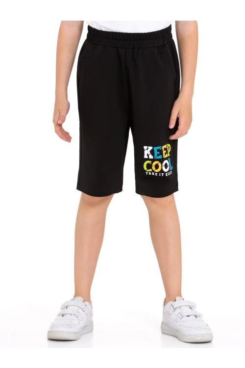 Keep Cool Baskılı Erkek Çocuk Şort 73652