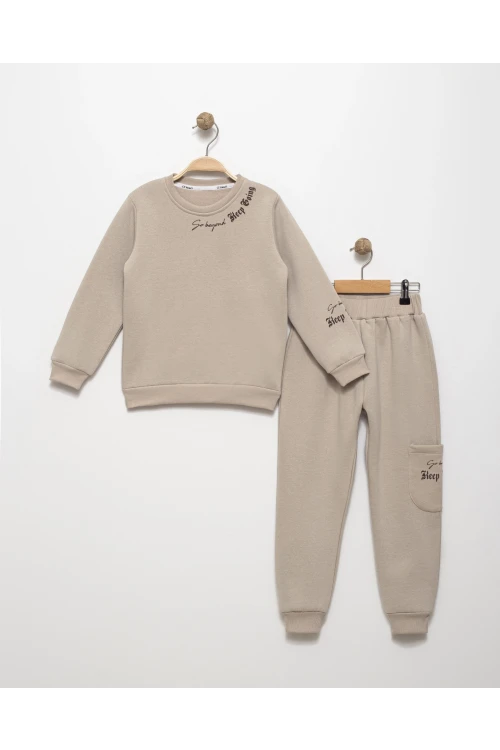 Keep Going Baskılı Takım 16033