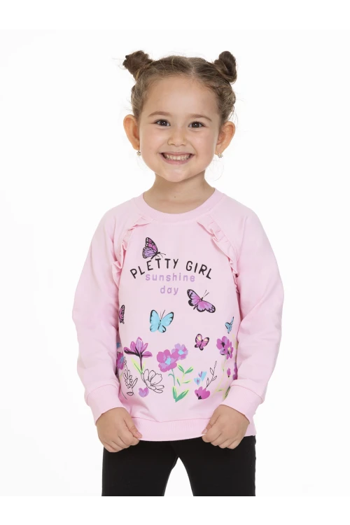 Kelebek Baskılı Sweat 54351