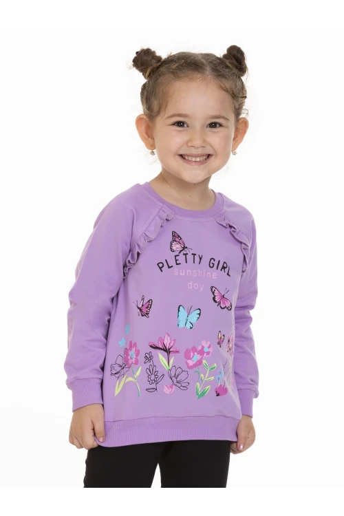 Kelebek Baskılı Sweat 54351