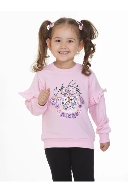 Kelebek Baskılı Sweat 54353