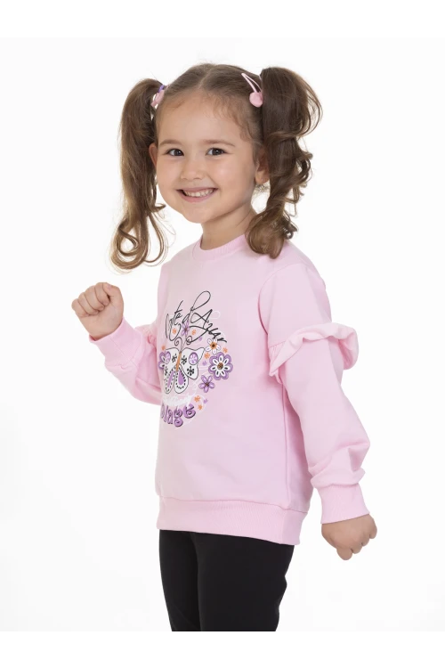 Kelebek Baskılı Sweat 54353