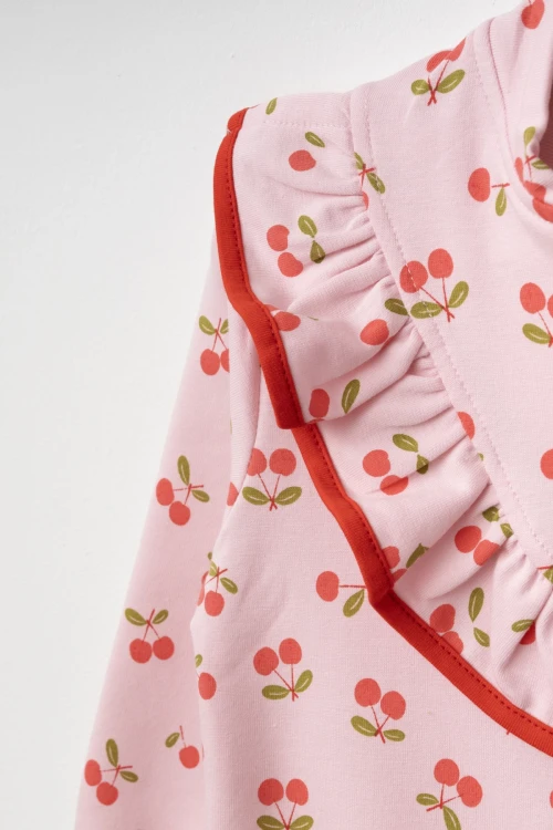 Kiraz Desenli Hırka 54364