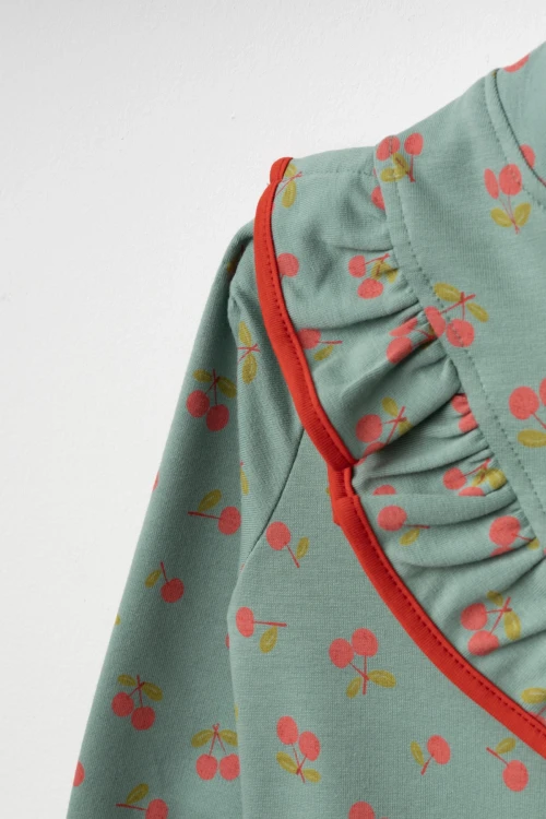 Kiraz Desenli Hırka 54364