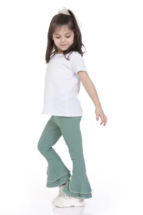 Kroşetalı İspanyol Paça Tayt 54885