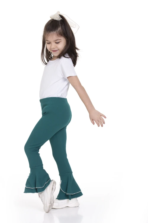 Kroşetalı İspanyol Paça Tayt 54885