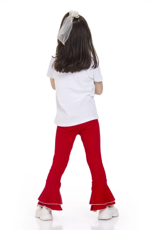 Kroşetalı İspanyol Paça Tayt 54885