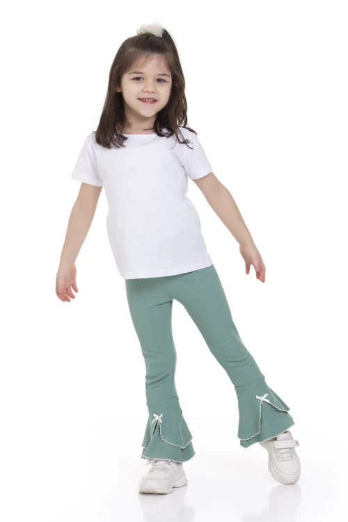 Kroşetalı İspanyol Paça Tayt 54886