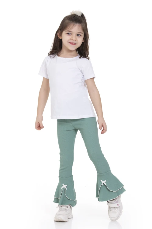 Kroşetalı İspanyol Paça Tayt 54886