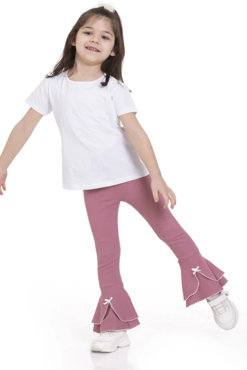 Kroşetalı İspanyol Paça Tayt 54886