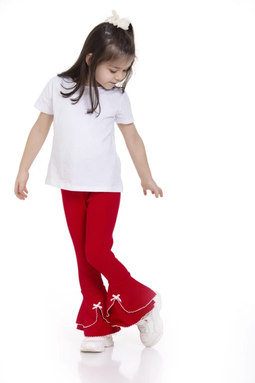 Kroşetalı İspanyol Paça Tayt 54886