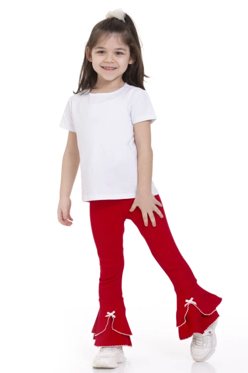 Kroşetalı İspanyol Paça Tayt 54886