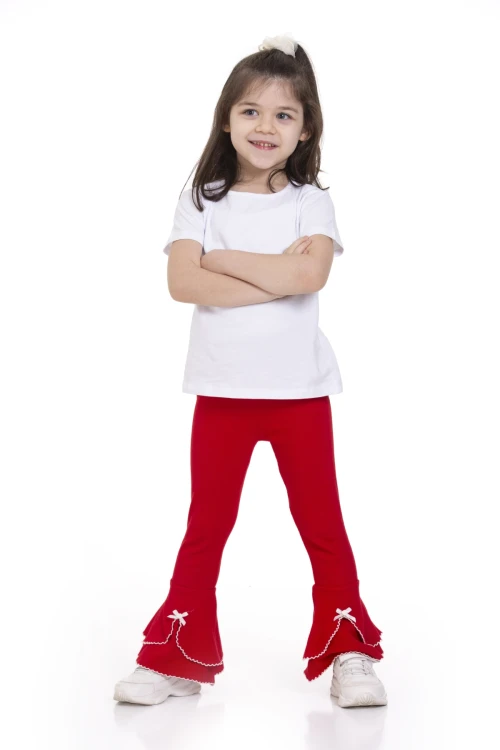 Kroşetalı İspanyol Paça Tayt 54886