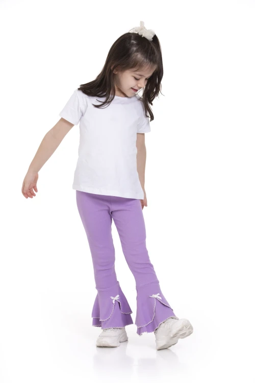 Kroşetalı İspanyol Paça Tayt 54886