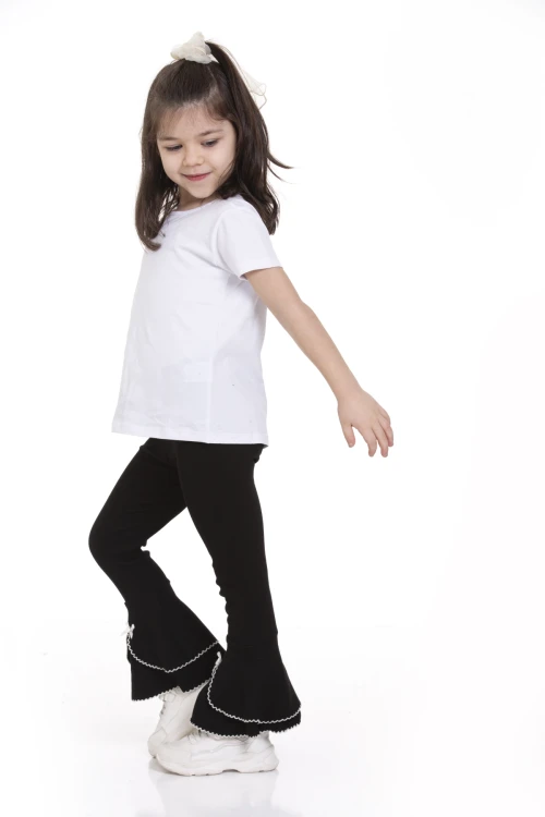 Kroşetalı İspanyol Paça Tayt 54886