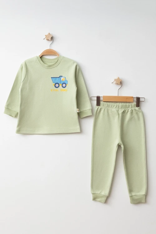 Matweis Baskılı Pamuklu Pijama Takımı 45164