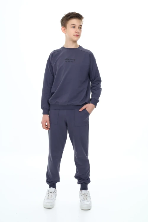 Memories Of The Baskılı Cepli Erkek Takım 7112