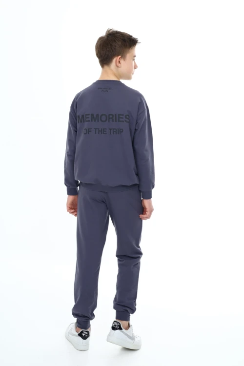 Memories Of The Baskılı Cepli Erkek Takım 7112