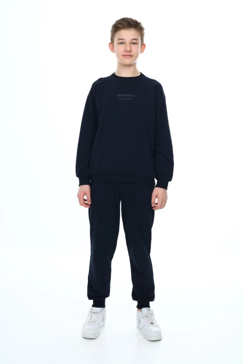 Memories Of The Baskılı Cepli Erkek Takım 7112