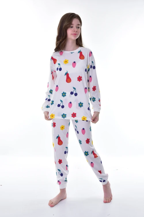 Meyve Desenli Pijama Takımı 21250