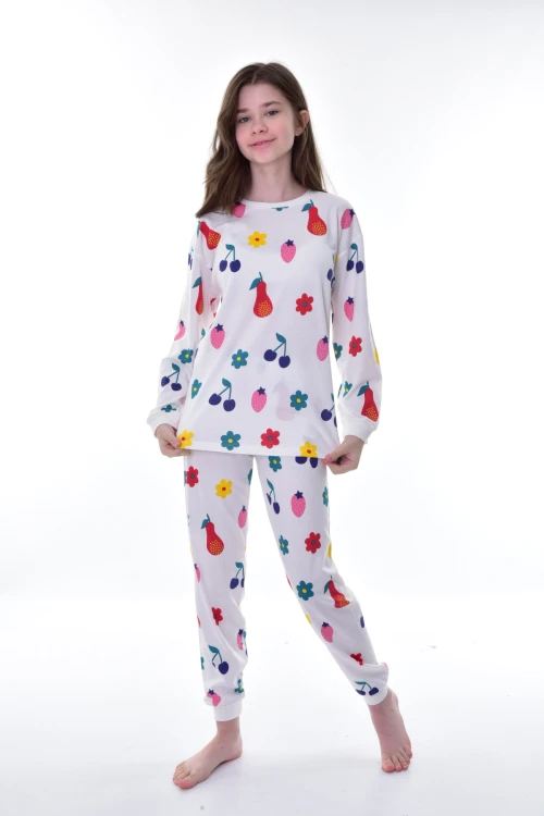 Meyve Desenli Pijama Takımı 21250
