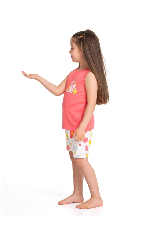 Meyve Sebze Baskılı Şortlu Pijama Takım 54333