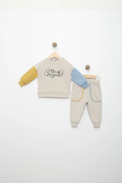 Mini Baskılı Erkek Takım 15515