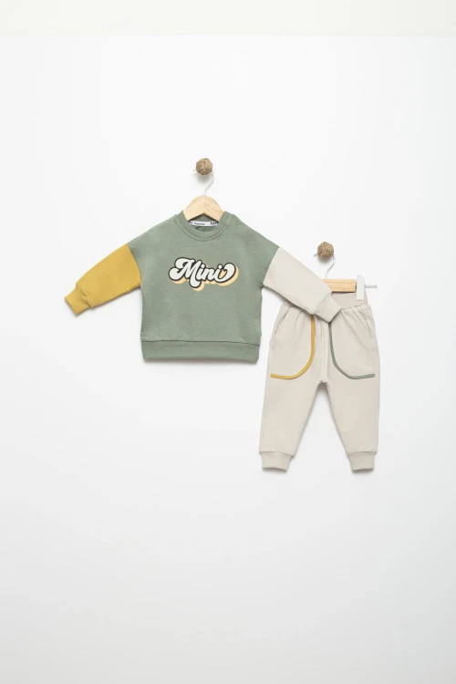 Mini Baskılı Erkek Takım 15515