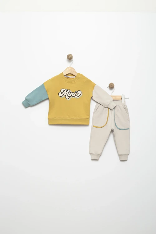 Mini Baskılı Erkek Takım 15515