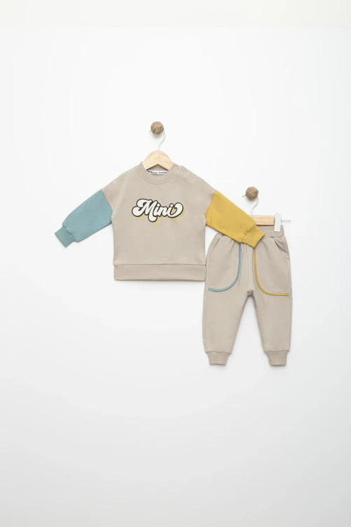 Mini Baskılı Erkek Takım 15515