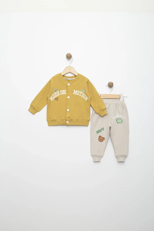 Mode On Motion Baskılı Erkek Takım 15538