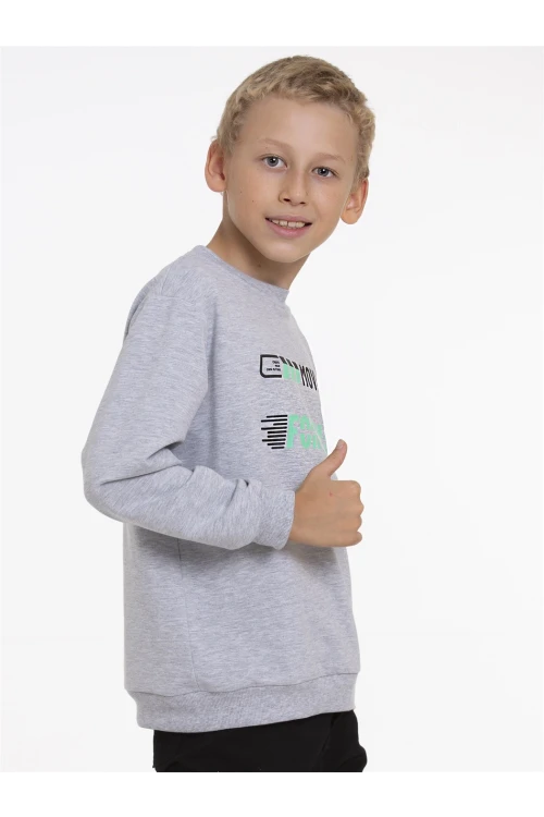 Moving Forward Baskılı Sweat 54451