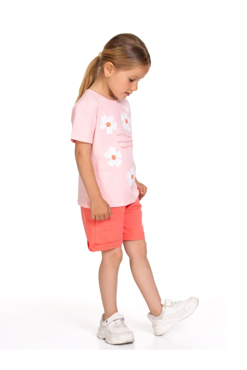 Papatya Baskılı Şortlu Takım 73205