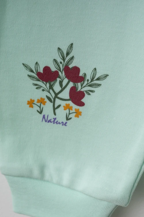 Nature Baskılı Pijama Takımı 2001