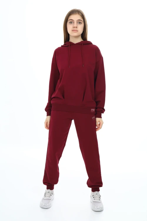 On Armalı Kapşonlu Kız Takım 5050