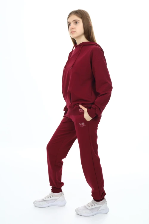 On Armalı Kapşonlu Kız Takım 5050