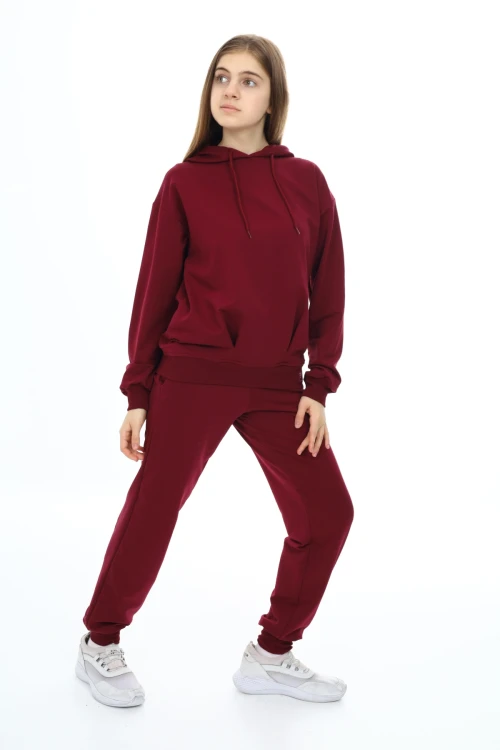 On Armalı Kapşonlu Kız Takım 5050