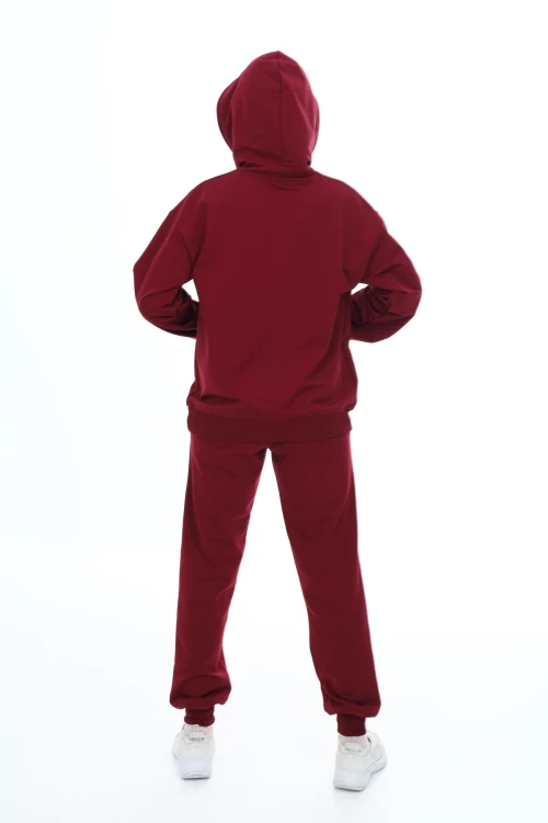 On Armalı Kapşonlu Kız Takım 5050