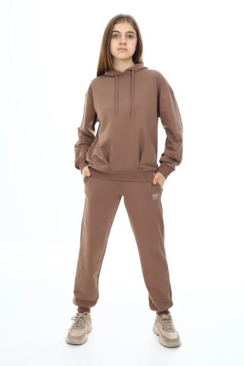 On Armalı Kapşonlu Kız Takım 5050