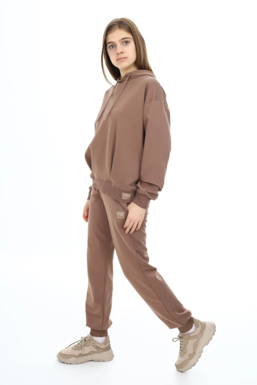 On Armalı Kapşonlu Kız Takım 5050