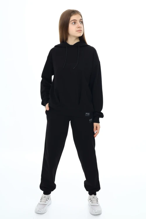 On Armalı Kapşonlu Kız Takım 5050