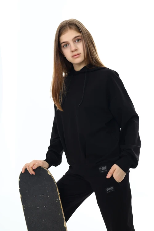 On Armalı Kapşonlu Kız Takım 5050