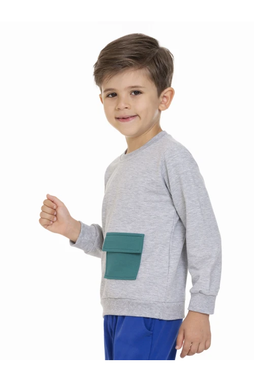 Önü Cepli Sweat 54251