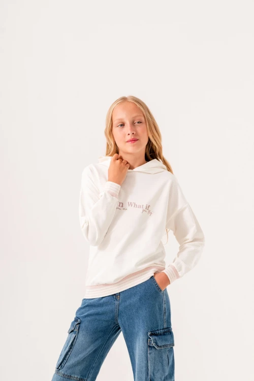 Own What If Baskılı Sweat 11931