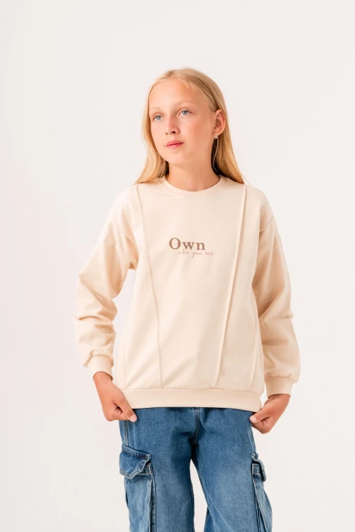 Own Who You Are Baskılı Sweat 11955